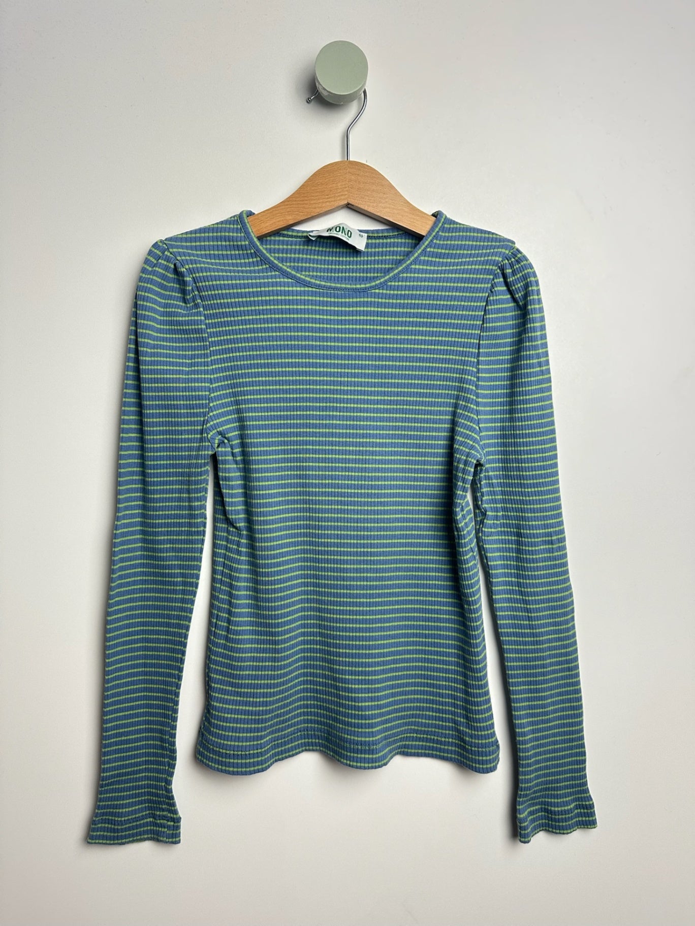 LANGARMSHIRT MIT PUFFÄRMELN • 140 • MONO