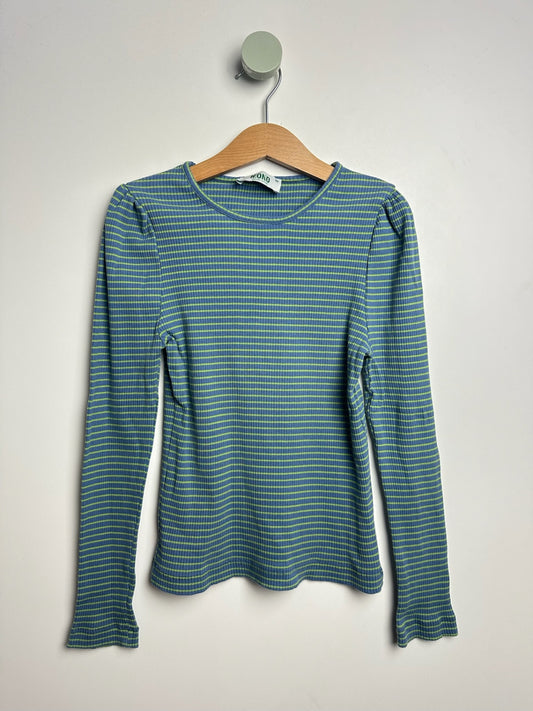 LANGARMSHIRT MIT PUFFÄRMELN • 140 • MONO