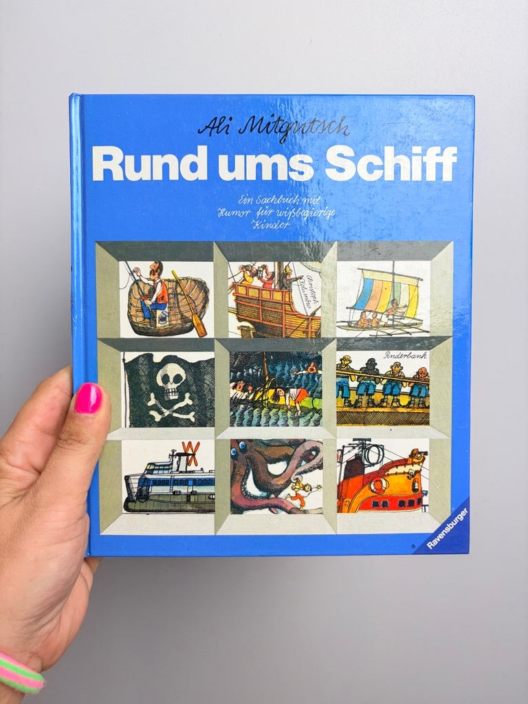 VINTAGE BUCH • RUND UMS SCHIFF • ALI MITGUTSCH • RAVENSBURGER