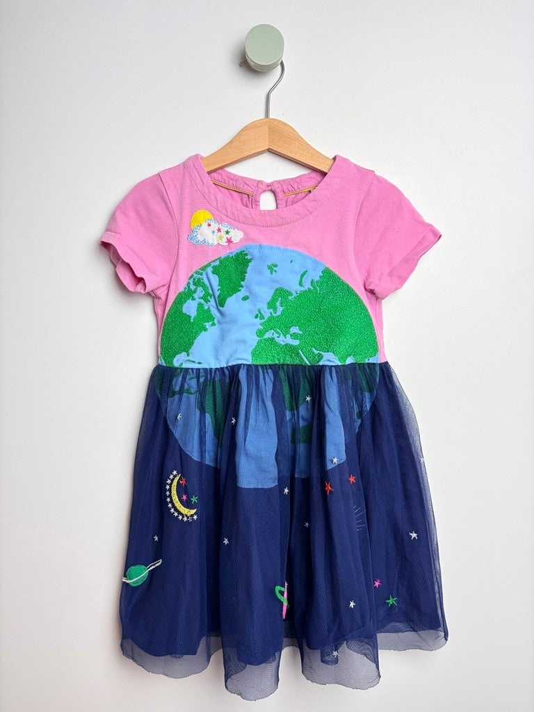 KLEID MIT TÜLLROCK ERDE • 98 • MINI BODEN