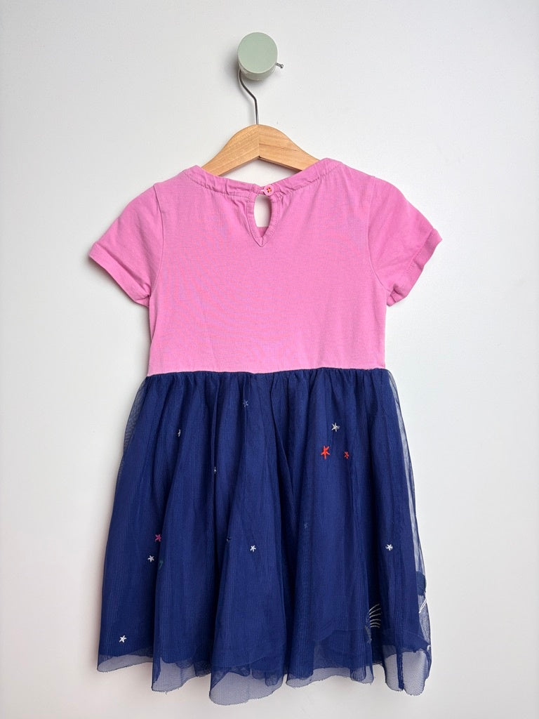 KLEID MIT TÜLLROCK ERDE • 98 • MINI BODEN