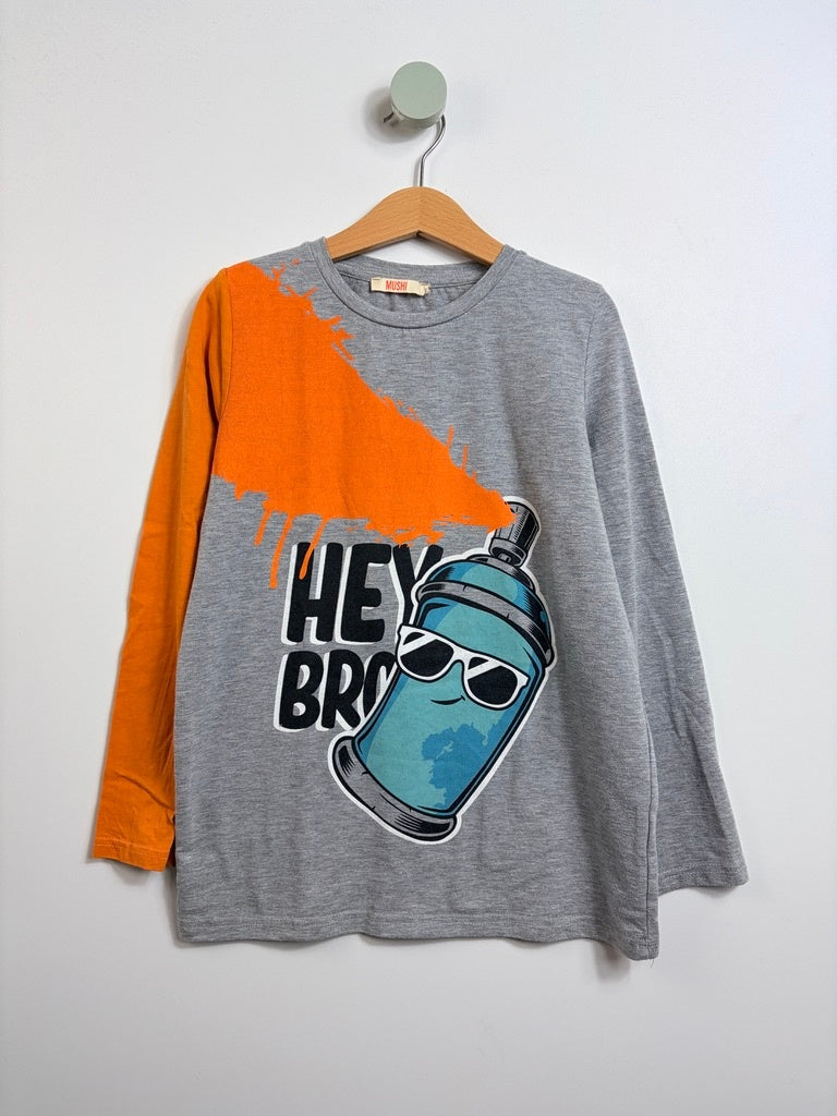 LANGARMSHIRT SPRAYDOSE • 134 • MUSHI
