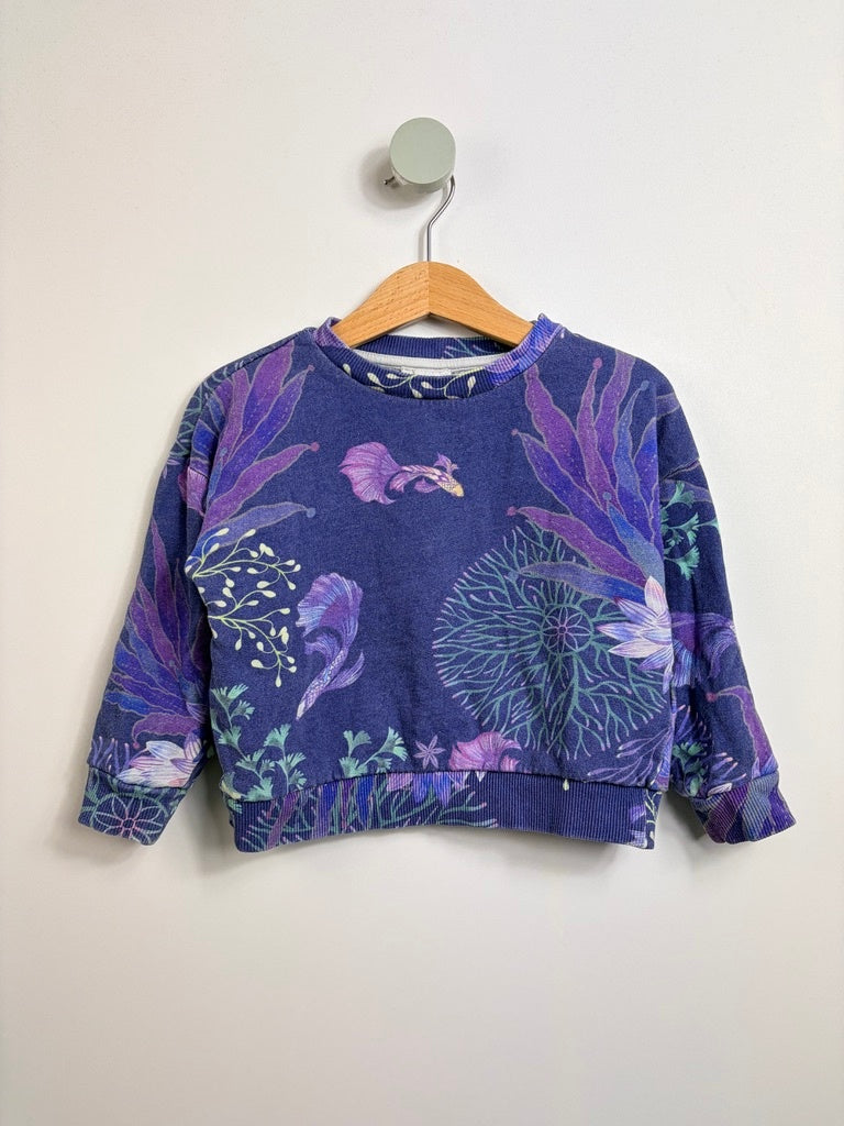 SWEATSHIRT FISCHE • 80 • HESSNATUR