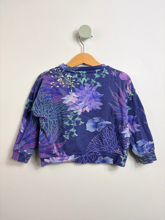 SWEATSHIRT FISCHE • 80 • HESSNATUR