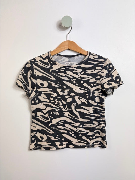 CROP T-SHIRT • 140 • H&M