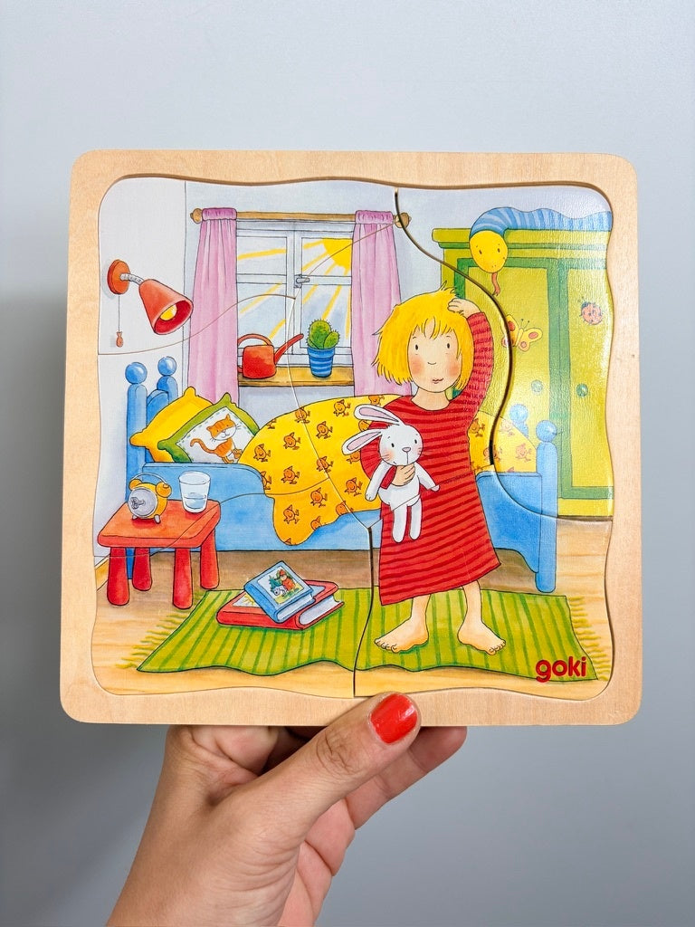 SCHICHTENPUZZLE • GOKI