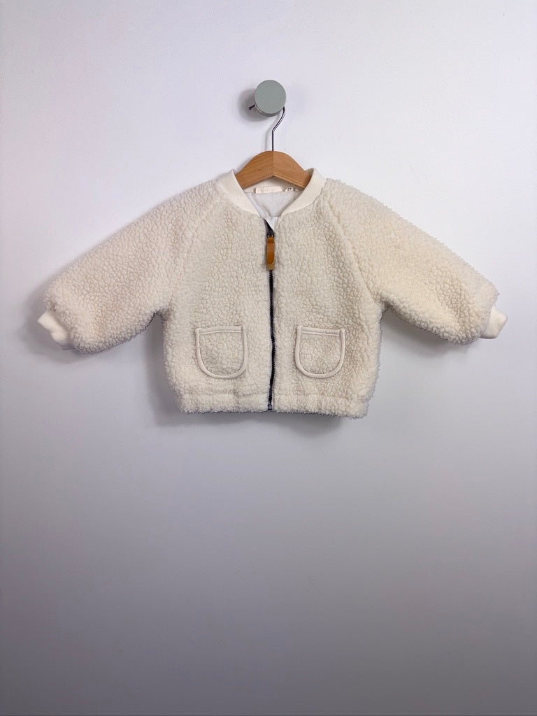 TEDDYJACKE LANGHALSDINO • 74 • LIL´ATELIER