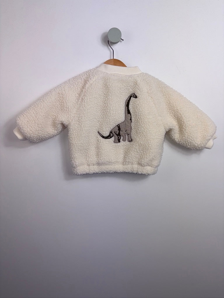TEDDYJACKE LANGHALSDINO • 74 • LIL´ATELIER