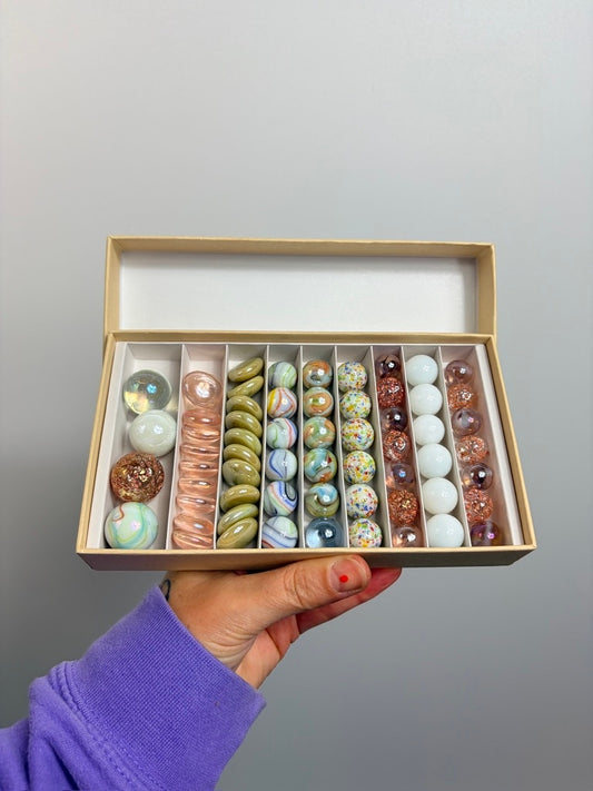 SPIELZEUG • MURMELBOX • BILLES & CO