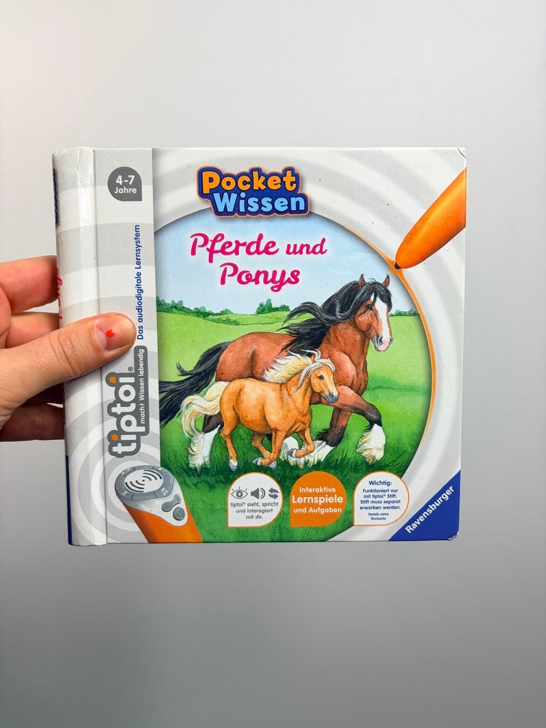 PAPPBUCH • TIPTOI - PFERDE UND PONYS • RAVENSBURGER