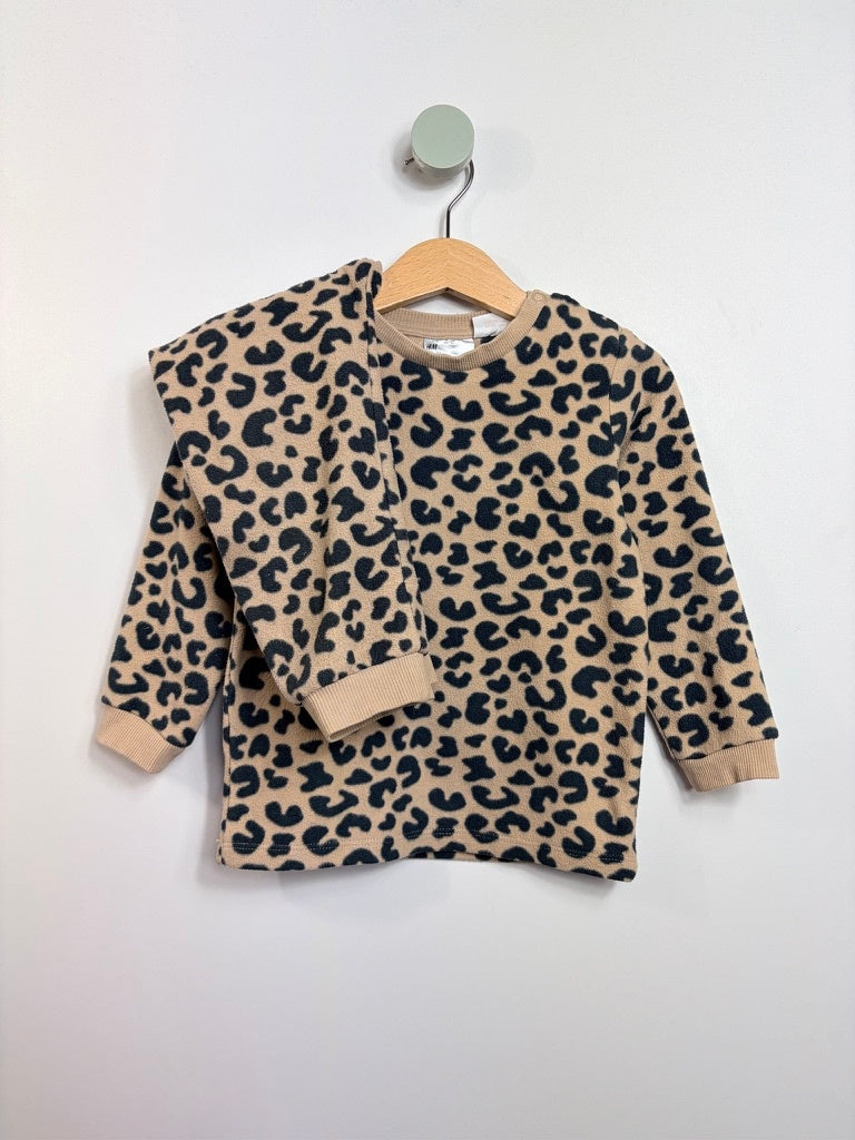 FLEECE SCHLAFANZUG LEO • 92 • H&M