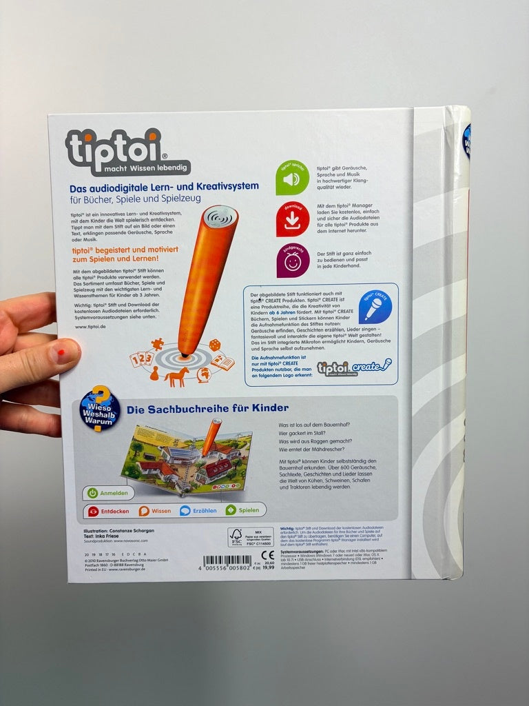 BUCH • TIPTOI ENDECKE DEN BAUERNHOF • RAVENSBURGER