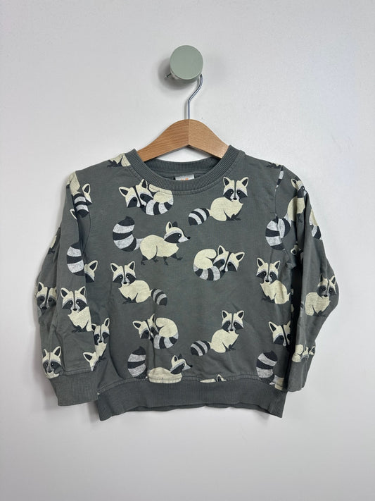 SWEATSHIRT WASCHBÄREN • 86 • PUSBLU