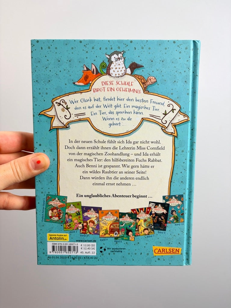 BUCH • DIE SCHULE DER MAGISCHEN TIERE  • CARLSEN