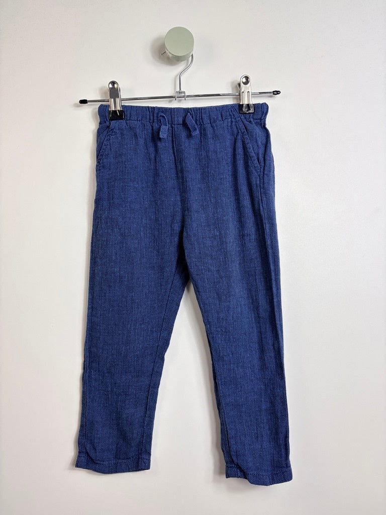 SCHLUPFHOSE LEINEN MIX • 92 • NEXT