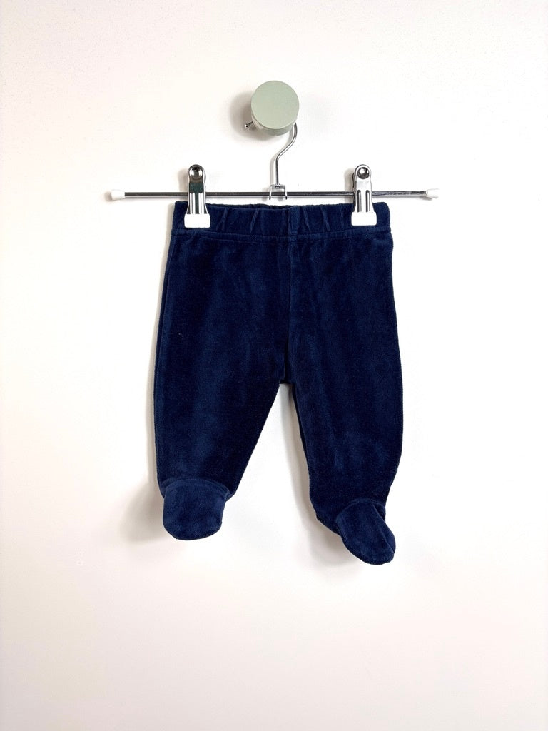 NICKI HOSE MIT FÜßEN • 50 • PUSBLU