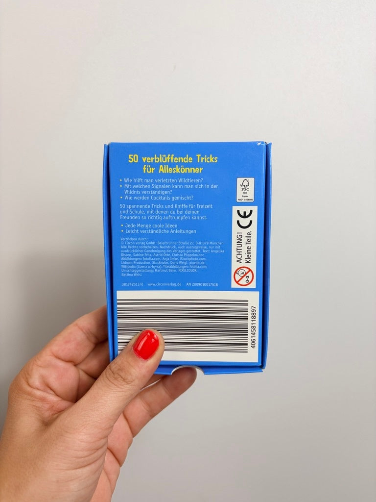 SPIEL • 50 VERBLÜFFENDE TRICKS