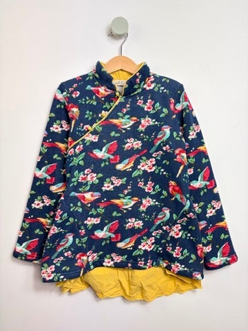 SWEATSHIRT MIT VÖGELN • 134 • FLOWORDS