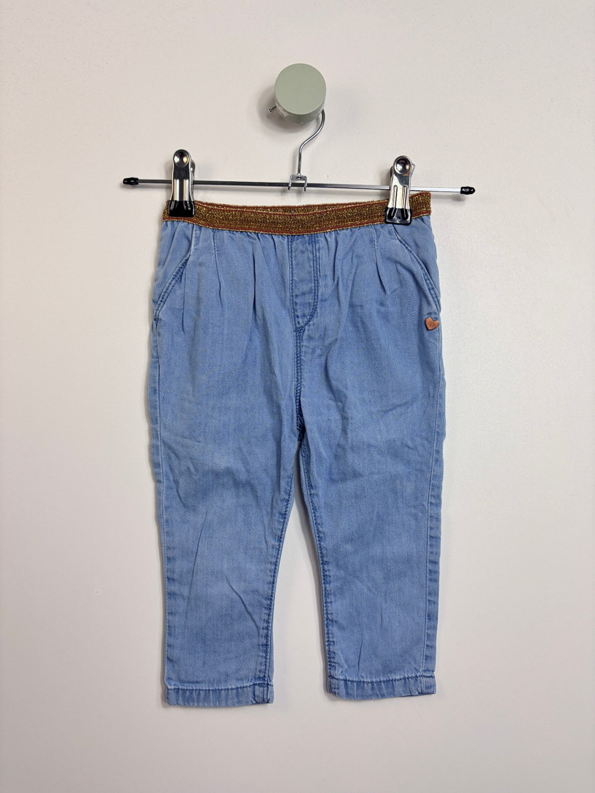 HOSE MIT GLEITZERBUND • 80 • ZARA