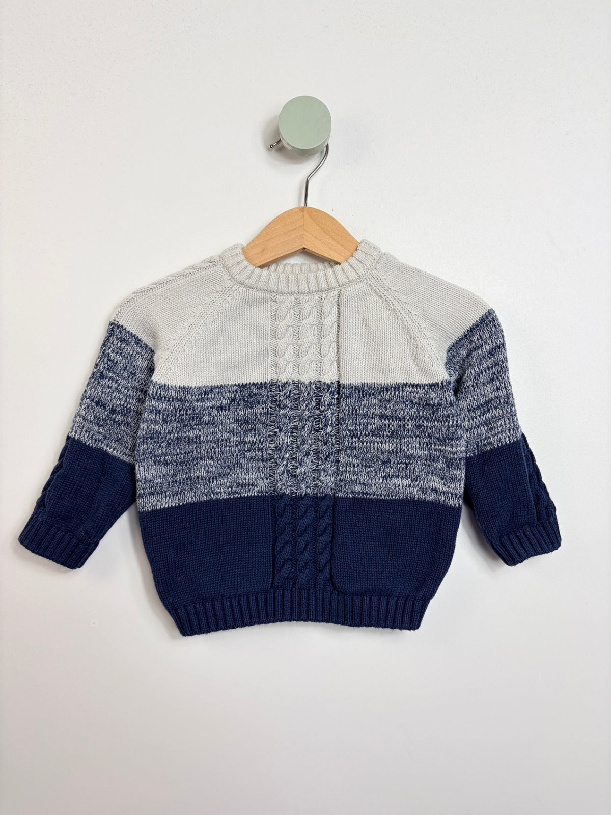 ZOPFMUSTER BAUMWOLL PULLOVER • 74 • C&A