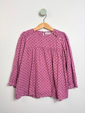 BLUSE MIT MUSTER • 116 • MINYMO