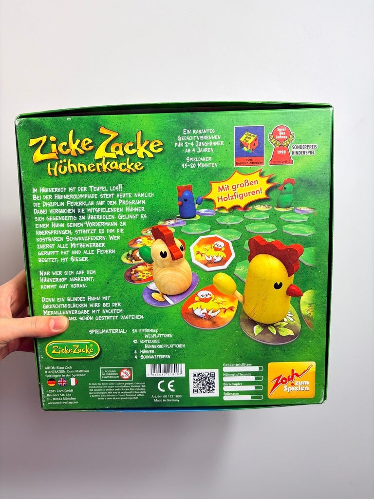 SPIEL • ZICKE ZACKE HÜHNERKACKE • ZOCH