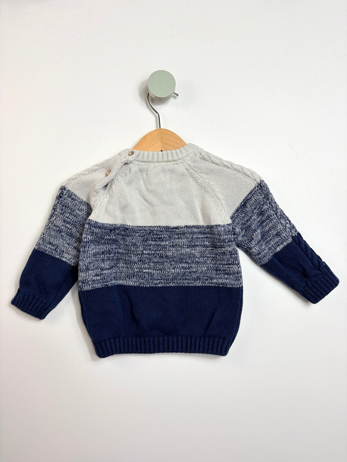 ZOPFMUSTER BAUMWOLL PULLOVER • 74 • C&A
