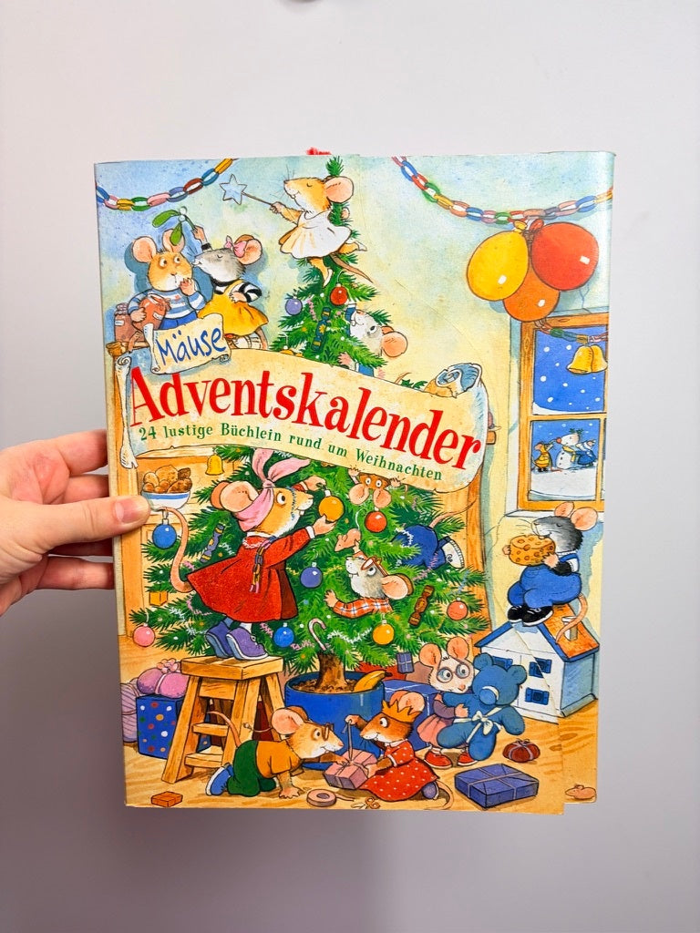 MÄUSE ADVENTSKALENDER • 24 LUSTIGE BÜCHLEIN • SCHWAGER & STEINLEIN VERLAG
