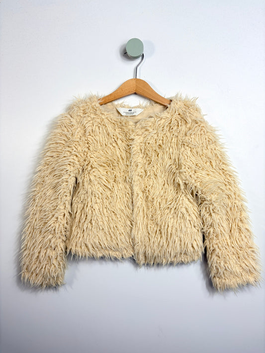 KUNSTFELL JACKE • 122 • H&M