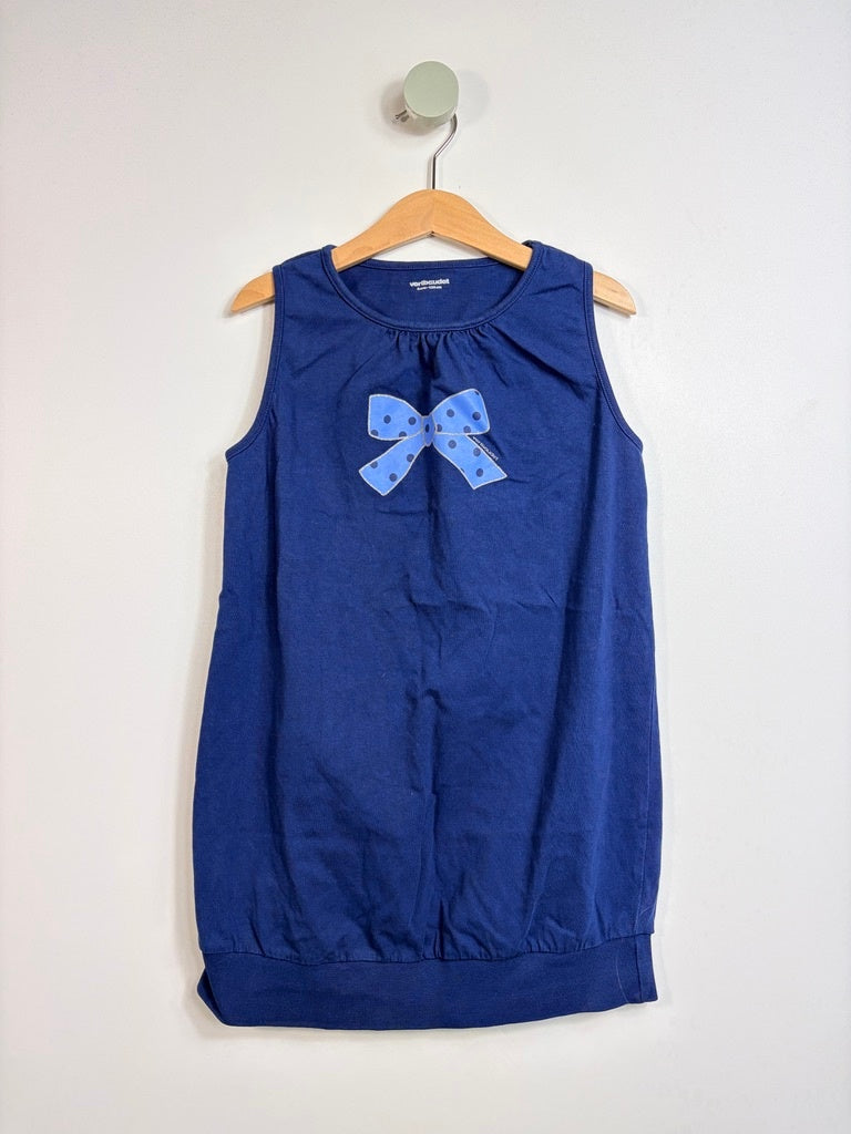 KLEID MIT SCHLEIFEN PRINT • 122 • VERTBAUDET
