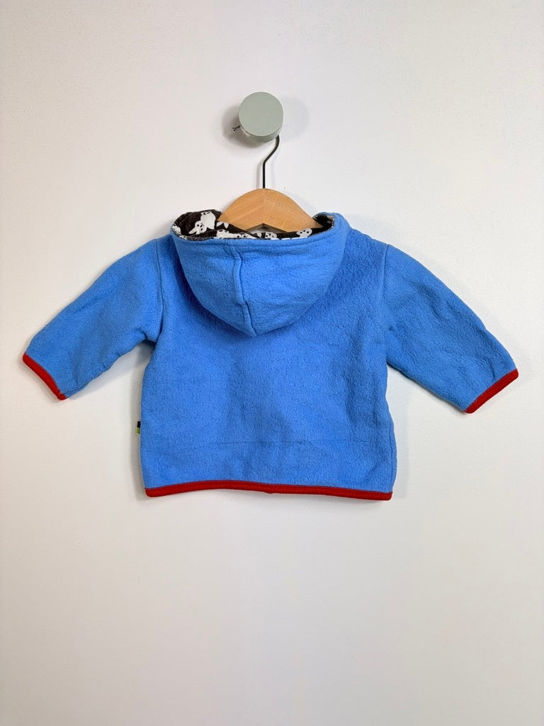 BAUMWOLL FLEECEJACKE • 50 • LOUD + PROUD