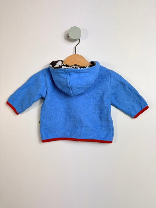 BAUMWOLL FLEECEJACKE • 50 • LOUD + PROUD