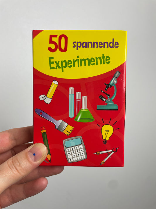 50 Spannende Experimente • Karten• circon verlag