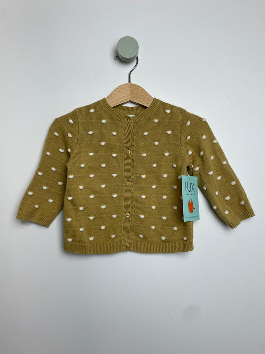 Strickjacke Punkte • 62 • h&m