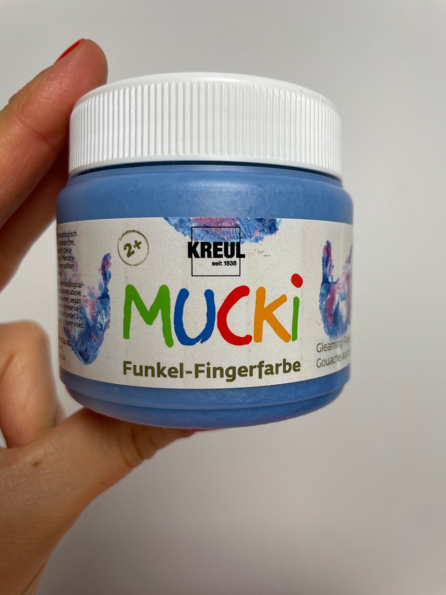 MUCKI • Funkel-Fingerfarbe