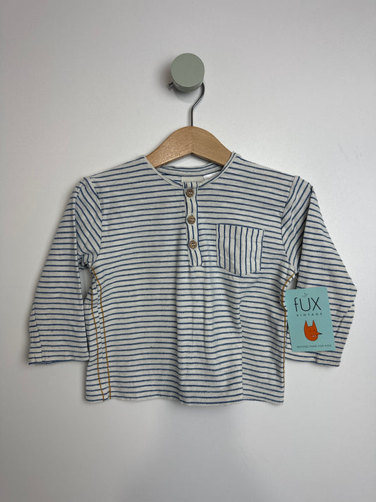 LANGARMSHIRT STREIFEN • 74 • ZARA