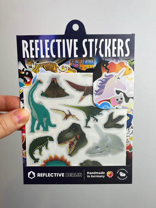 Reflective Sticker KID Set • Dinosaur