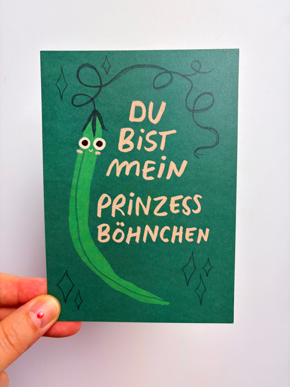 DU BIST MEIN PRINZESSBÖHNCHEN • POSTKARTE