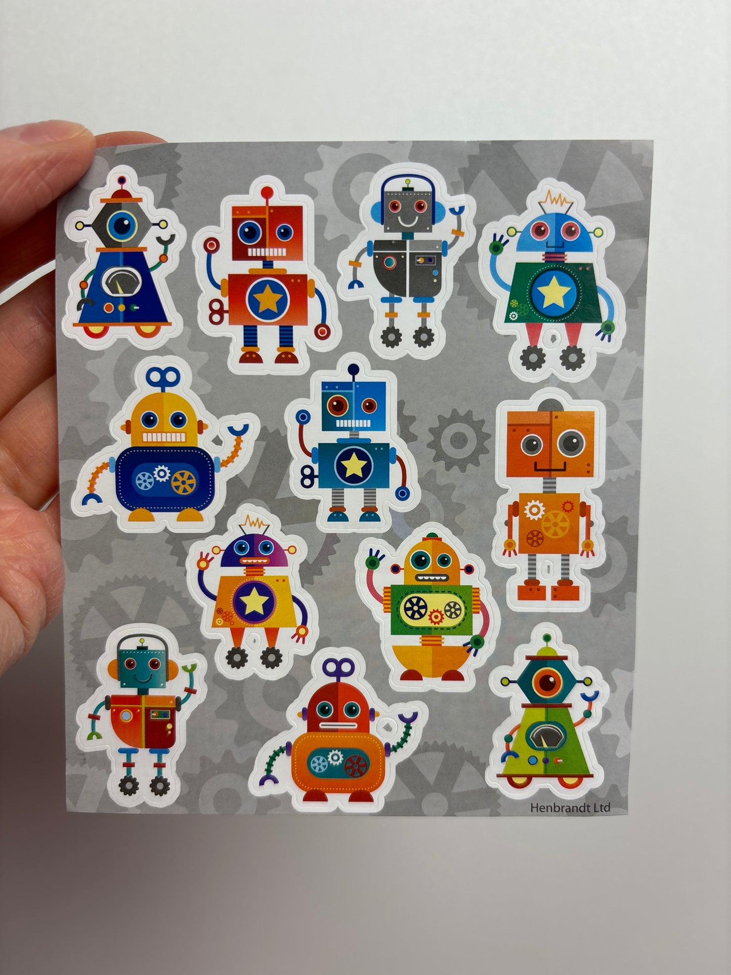 Roboter Sticker