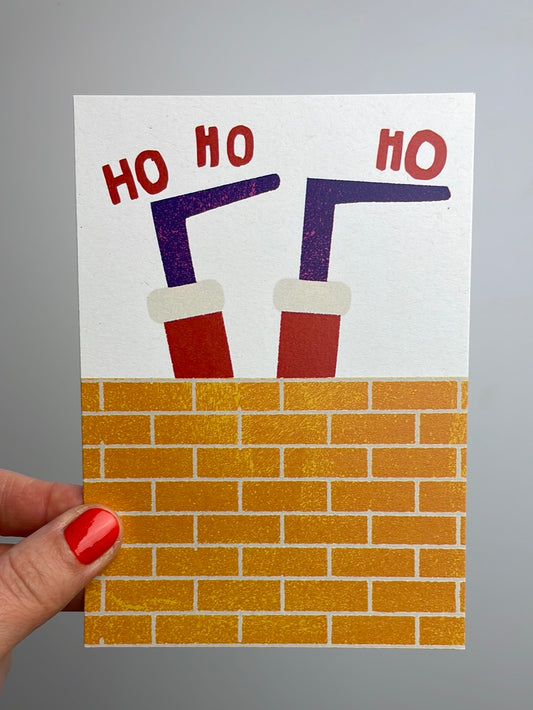 ho ho ho • Postkarte