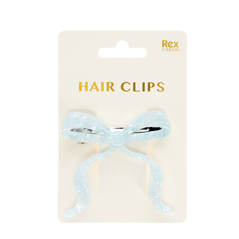 HAARSPANGE • BLAUE SCHLEIFE