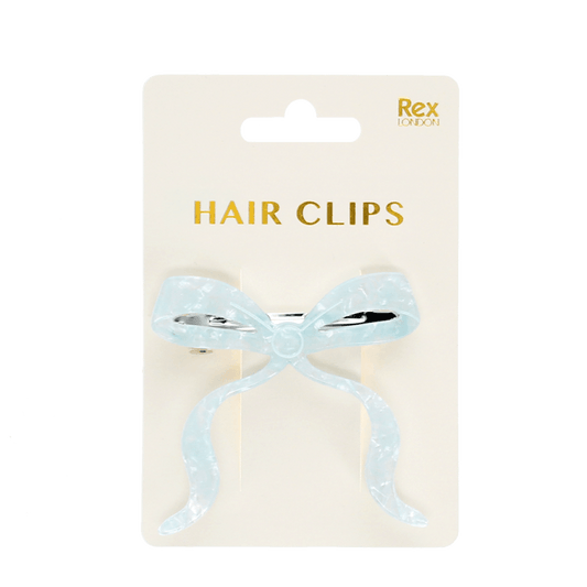 HAARSPANGE • BLAUE SCHLEIFE