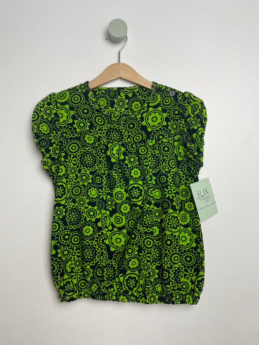 Cordbluse Blumen • 116