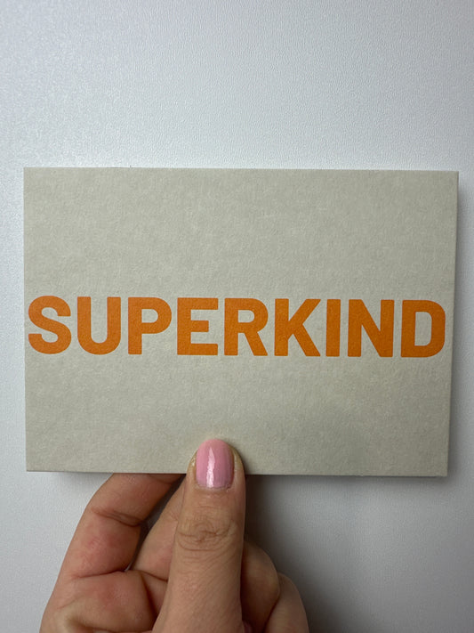 POSTKARTE • SUPERKIND