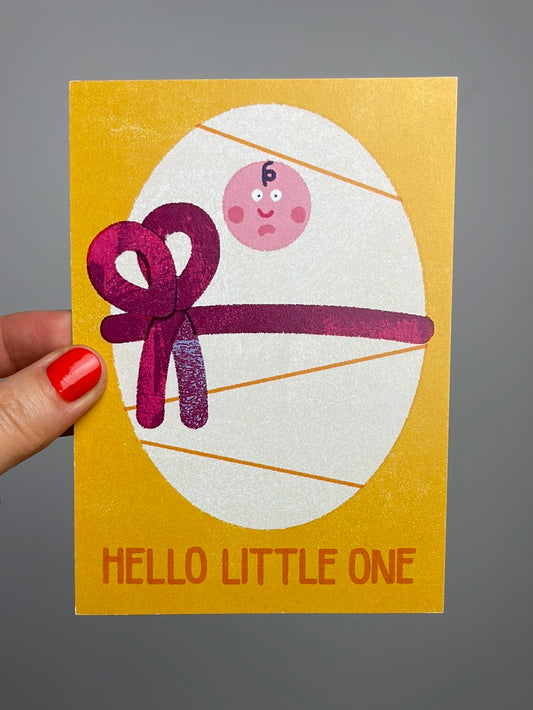 hello little one • Postkarte