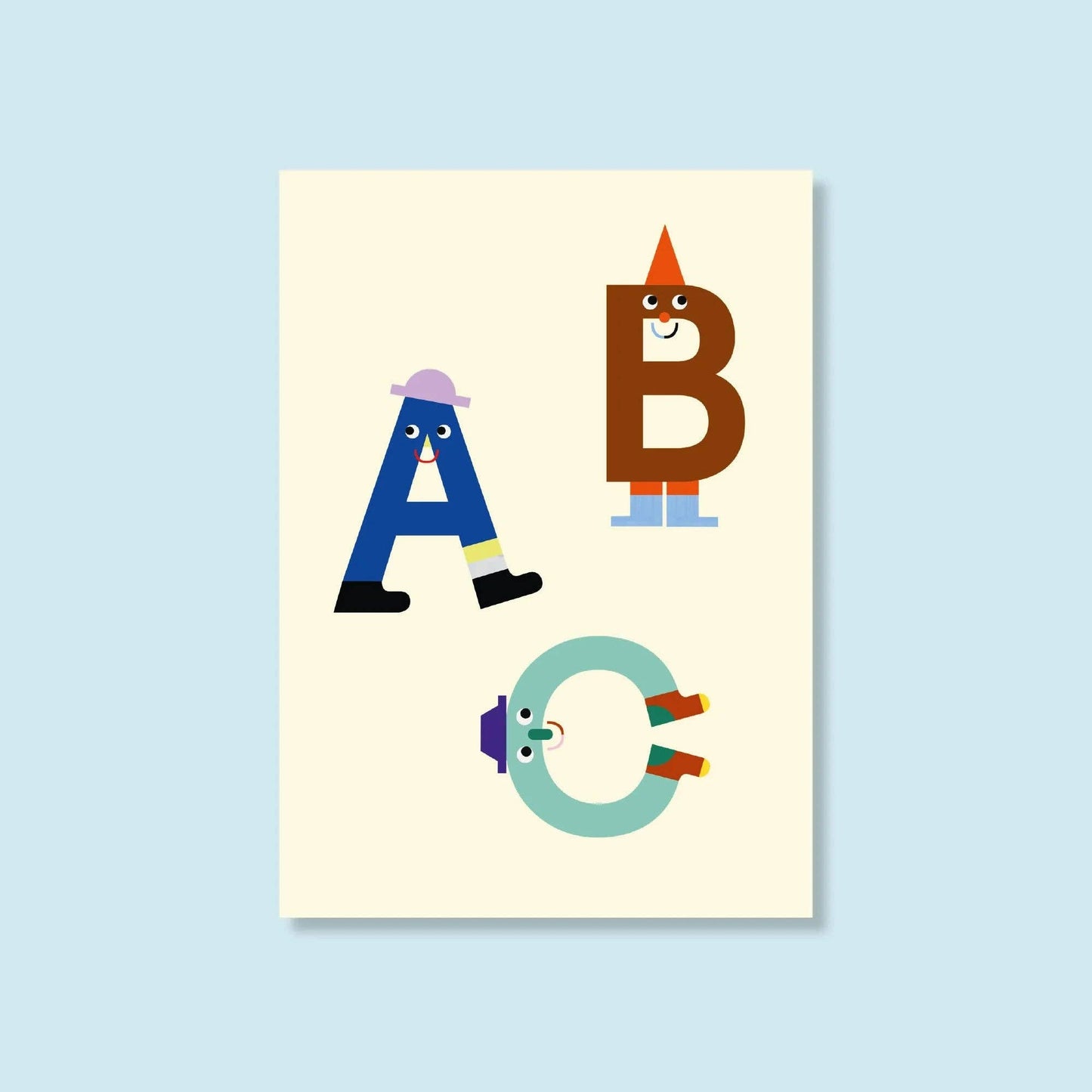POSTKARTE • ABC