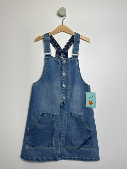Jeans Latzkleid • 140 • okaidi