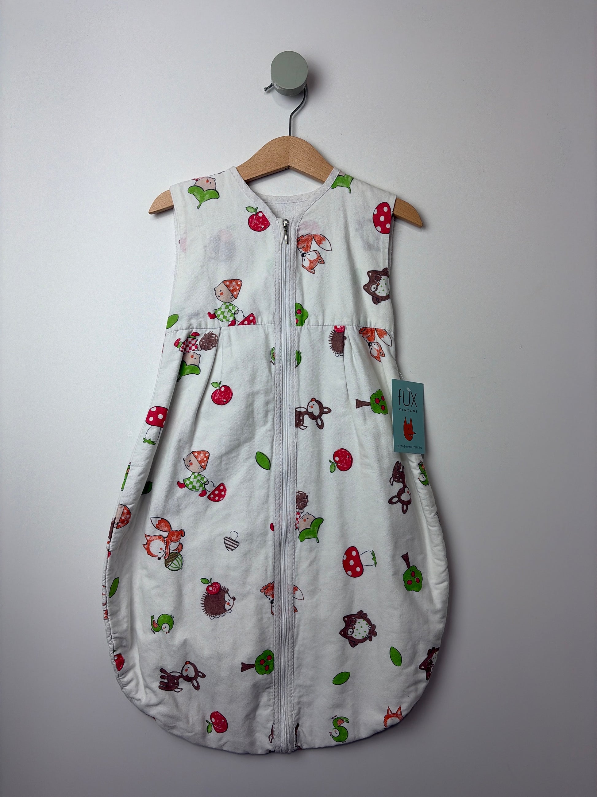 SOMMERSCHLAFSACK WALDTIERE • 70 cm • ALVI – fUXvintage