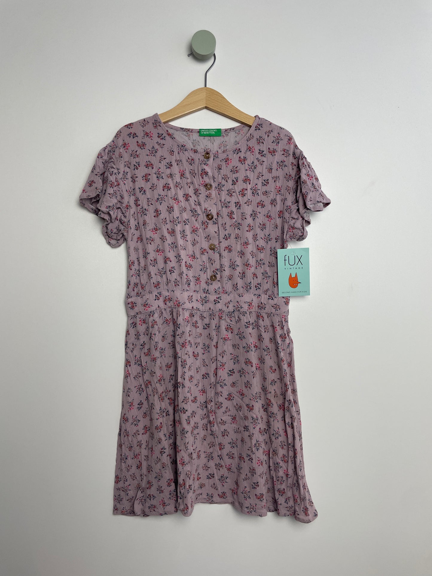 Kleid Blümchen • 128 • benetton