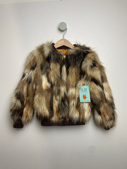 Vintage Kunstfelljacke • 98 • true vintage